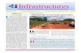 Infrastructures...Initié en août 2005 par le Gouvernement de la RDC, la Coopération britannique (DFID) et la Banque mondiale, le Projet Pro-Routes vise au total avec le financement
