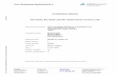 TÜV Rheinland Nederland B.V. Certification Report RC-SA20 ... · 2 Certification Results 6 2.1 Identification of Target of Evaluation 6 2.2 Security Policy 6 ... certificates for