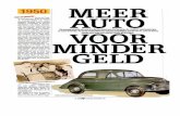 Presentation1 · 2016-01-17 · pa (ma had toen geen rijbewijs) de auto grondig inspecteren en maken plaats gerietlilke autoso een stuk meer auto dan de Morris Minor van 1950. De