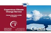 Copernicus Climate Change Serviceinspire.ec.europa.eu › events › conferences › inspire_2016 › pdfs...Copernicus Climate Change Service 6 Scientific basis: •Essential Climate