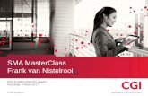 SMA MasterClass Frank van Nistelrooij · SMA MasterClass –Frank van Nistelrooij 2. 3 ... • 2016: Frank uitgroepen tot nummer 1 van de ... Strategic Deal Marketing 21 Een grote