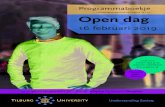 + campusplattegrond op pagina 14 | 15 Open dag · #Opendag. Nieuwsgierig? Volg de . campus en onze studenten ook op Instagram met . #wearetilburguniversity TilburgUniversity @TilburgU