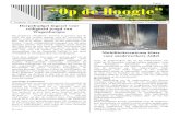 Pagina “Op de Hoogte”odhw.nl/archief/2014/01-januari/krant 13 januari 2014.pdfgewassen en mijn eerste klant in Middelstum vergeet ik ... Toen ik het klanten bestand overnam stonden