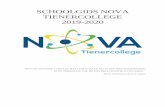 SCHOOLGIDS NOVA TIENERCOLLEGE 2019-2020 · Onderwijs heeft als taak jongeren goed toe te rusten voor de kennis- en netwerksamenleving van de toekomst. Digitale geletterdheid maakt