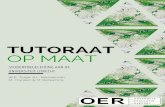 TUTORAAT OP MAAT - Stichting OERstichting-oer.nl/wordpress/wp-content/uploads/2016/07/...TUTORAAT OP MAAT: STUDENTBEGELEIDING AAN DE UNIVERSITEIT UTRECHT 4 1. Inleiding 1.1 Aanleiding