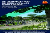 OOK U KAN ER AAN MEEWERKENdownloads.diepenbeek.be › begraafplaats › folder... · 2019-08-13 · de gemeente gaat de begraafplaats opwaarderen ook u kan er aan meewerken ! in deze