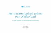 Het technologisch tekort van Nederland...93 procent van de bedrijven in de Nederlandse (high)tech-sector heeft een tekort aan medewerkers. § De uitstroom vanuit het technisch onderwijs