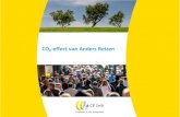 CO₂-effect van Anders Reizen · 4 4.N98- O₂-effect van Anders Reizen – 14 maart 2018 Anders Reizen: koplopers in verduurzaming zakelijke mobiliteit Onder de vlag van Anders