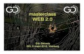 masterclass WEB het doe-het-zelf web zelf publiceren zelf ontsluiten zelf beoordelen zelf adverteren
