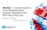 CacheConf - InterSystemsCacheConf • Возможности современных IDE • Atelier для пользователя • Обзор основных функций •