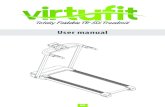 Totally Foldable TR-50i Treadmill Totally Foldable TR-50i … › wp-content › uploads › 2020 › 06 › VirtuFit... · 2020-06-22 · Virtufit Totally Foldable TR-50i Treadmill