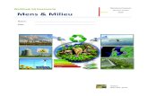 Werkboek bij lessenserie Mens & Milieu bij... · van het milieu • Je kunt aangeven hoe de mens het milieu kan veranderen • Je kunt de voornaamste oorzaken en gevolgen van milieuproblemen