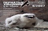 RaptorsConservationdocs.sibecocenter.ru › programs › raptors › RC09 › raptors_conservati… · RaptorsConservation ПЕРНАТЫЕХИЩНИКИИИХОХРАНА 2007№9