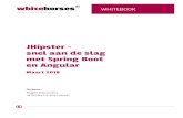 JHipster - snel aan de slag met Spring Boot en Angular · 2019-01-22 · Whitebook | JHipster - snel aan de slag met Spring Boot en Angular | 2 Moderne applicaties bestaan vaak uit