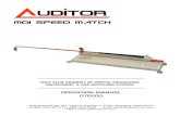 MOI SPEED MATCH - 高球工坊 - 专业高尔夫球杆维修 · 2010-05-27 · MOI SPEED MATCH GOLF CLUB MOMENT OF INERTIA MEASURING INSTRUMENT & MOI MATCHING SYSTEM OPERATION MANUAL