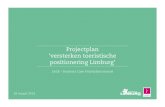 Projectplan ‘versterken toeristische positionering Limburg’...concepten van de SALK-projecten zodat deze projecten ook voor hen een meerwaarde bieden (bv. aanbieden van specifieke
