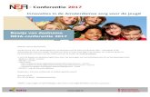 -Conferentie 2017 Innovaties in de Amsterdamse zorg voor de jeugd · 2017-03-08 · Bewijs van deelnameWELKOM NEJA-conferentie 2017 Geachte mevrouw/mijnheer, Hierbij sturen wij u