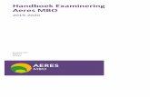 Handboek Examinering Aeres MBO de examenagenda MBO 2015-2020 van de MBO Raad; de examentaken MBO 2016