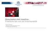 Goochelen met insuline. - Domus Medica met insuline.pdf · -DiabetesProject Aalst [] -Diabeteswijzer -Spelen met insuline bij type 2 diabetes. Dr. F. Nobels, OLV Ziekenhuis Aalst