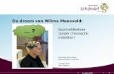 De droom van Wilma Mansveld - Greenkeeper · 2014-04-16 · 16 De droom van Wilma Mansveld: De Schijndelse Methode Kosten Bron: gemeente Schijndel (2010) gemiddeld onderhoud totaal