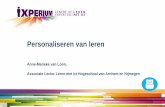 Personaliseren van lerenfiles.heutink-ict.nl › Downloads › HeutinkICTDag › 2018 › ... · 2018-01-30 · Inzet van ict … kan helpen bij het personaliseren van leren door