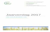 Jaarverslag 2017 - Ons Tehuis Brabant VZW · Missie, Visie en Waarden ... herbekeken waar we 2 grote doelstellingen uit distilleerden, met name de kwaliteit van onze ... op basis