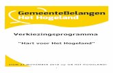 “Hart voor Het Hogeland”gb-hethogeland.nl/media/1042/20181019-hart-voor... · dient wel in de omgeving te passen. Daarnaast moet gekeken worden of de infrastructuur en parkeervoorzieningen