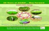 50 Years of AICRIP Years Book .pdf · Ram, D Subrahmanya, RM Kumar, AS Hari Prasad, K Surekha, MS Prasad and U Chaitanya. 2016. 50 years of AICRIP.. was forward. Technical Bulletin
