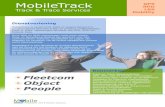 Mobiletrack...Onze GPS en RFID oplossingen zoals onze unieke Zorg- en Beveiliging Module zijn geschikt voor het communiceren, traceren, lokaliseren en volgen van objecten en personen