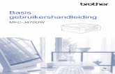 Basis gebruikershandleiding - Brother...HTML-versies van de Geavanceerde gebruikershandleiding en Software en Netwerk gebruikershandleiding op de cd-rom. Gebruikershandleidingen weergeven