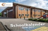 Schoolkalender 2016-2017 - PCBO Apeldoorn · 2016-11-01 · Femke Boot Groep 4 Diddy de Sain Groep 5 Annemiek Schouten Groep 5, taalspecialist Miriam van den Breemen Groep 5-6, unitleider