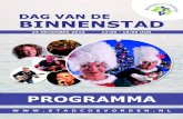 DAG VAN DE BINNENSTAD - Coevorden Dag v… · afsluiting van de Dag van de Binnenstad is er een Kerst sing-a-long met K&M. Om 14.00 uur vuurt het Exercitie Peloton Bourtange samen