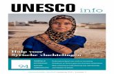 Hulp voor Syrische vluchtelingen · 2016-10-12 · Farasijnstraat 32, B-8670 Koksijde (Oostduinkerke) T +32 (0)58 52 36 41 E info@unesco-vlaanderen.be Online ... is gepland voor 2015