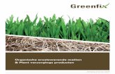 Organische erosiewerende matten & Plant ... - greenfix.netgreenfix.net/images/downloads/Greenfix_Brochure_NL.pdf · Greenfix DE GREENFIX-METHODE GREENFIX-matten bestaan uit een bovenlaag