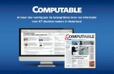 Dia 1 - Computable.nl · 2017-02-21 · 15.00 uur Computable-presentatie (Daniël Kegel) 15.15 uur Nieuwe kansen voor experts (Sander Hulsman) 15.45 uur Hoe haal ik meer rendement
