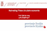 Nulmeting Friese circulaire economie · 15 26 18 57 0 20 40 60 80 100 120 140 160 180 200 Financiële instellingen ICT en media Energie, water en milieu Gezondheid Cultuur, sport