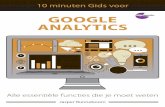 GooGle AnAlytics · PDF file

10 minuten Gids voor Alle essentiële functies die je moet weten Jasper Runneboom GooGle AnAlytics