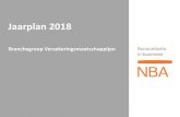 Jaarplan 2018 - NBA€¦ · • 24/11, presentatie Balans & Risicomanagement door Fahima Aachboun/De Goudse • 30/11, implementatiebijeenkomst IFRS 17 i.s.m. het Actuarieel Genootschap