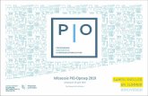 Infosessie PIO-Oproep 2019 - Innovatieve overheidsopdrachten · • Blockchain • Data-integratie ... Startvergadering met Verhaert op 09/11/2018 Open gesprek Stakeholders. Voortraject: