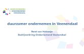 René van Holsteijn Bedrijvenkring Ondernemend Veenendaal › wp-content › ... · Even voorstellen René van Holsteijn-tot 1 januari 2019: algemeen directeur sociaal werkbedrijf