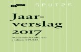 Jaar- verslag 2017 · 2018-05-01 · diversiteit. Een week voor de uitreiking van de prestigieuze prijs door koning Willem-Alexander in het paleis op de Dam sprak Lamont in onze Aula.