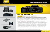 Nikon NL: Digitale Camera's, Objectieven en …...I AM THE NIKON D3400 Afstandsbediening ML-L3 Het juiste moment is aangebroken. Maak schitterende opnamen en deel ze direct met de