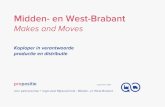 Midden- en West-Brabant · 2019-01-07 · Midden- en West-Brabant vormen de vierde economie van Nederland in toegevoegde waarde en tweede voor de industrie. Ook zijn we de grootste