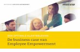 EEN OPTIMALE KLANTBELEVING De business case van Employee ... · Macaw onderscheidt drie focusgebieden binnen Employee Empowerment, namelijk: Smart Collaboration, Business Apps en