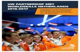 UW PARTNERSHIP MET WORLDSKILLS NETHERLANDS 2016-2017worldskillsnetherlands.nl/wp-content/uploads/2016/... · Talenten kunnen bij ons van jongs af met vakwedstrijden meegroeien naar