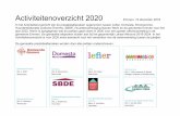 Activiteitenoverzicht 2020 - Lefier · Zuidoost Drenthe, SBDE en huurdersvereniging Samen Sterk. De onderstaande afspraken zijn afgeleid uit het Lokaal Akkoord Emmen 2019-2024. De