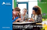 onderwijs en afstroom - Trendbureau Drenthe...Regiegroep Drentse Onderwijskwaliteit, Provincie Drenthe, Vereniging van Drentse Gemeenten Trendbureau Drenthe, onderdeel van CMO STAMM