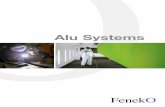 Alu Systems - FenekO · Assemblage sandwichpanelen Assemblage panneaux sandwich 40,00 /plaat /tôle * Op aanvraag kunnen wij het tekenwerk verrichten voor het frezen. * Sur demande,