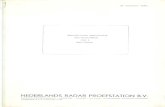 NEDERLANDS RADAR PROEFSTATION B.V. · PDF file 28 novennber 1980, beschrijving modificatie aeg-telefunken fug 8 mobilofqqn nederlands radar proefstation b.v. koningin astrid boulevard