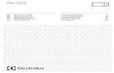 048 Electrolux Cover AJ26 Layout 1 17/07/2015 10:26 Page 1 …€¦ · Mikrobangų Krosnelė Microwave Oven EMS17006O Felhasználói Útmutató Посібник Користувача